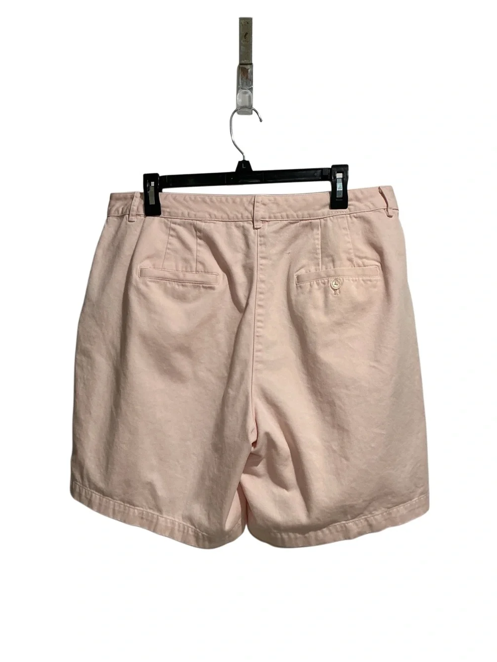 Lauren Ralph Lauren Women’s Twill Chino Shorts Light Pink High-Rise